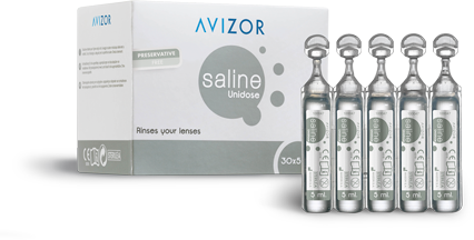 Avizor Saline Unidose 30 Days supply