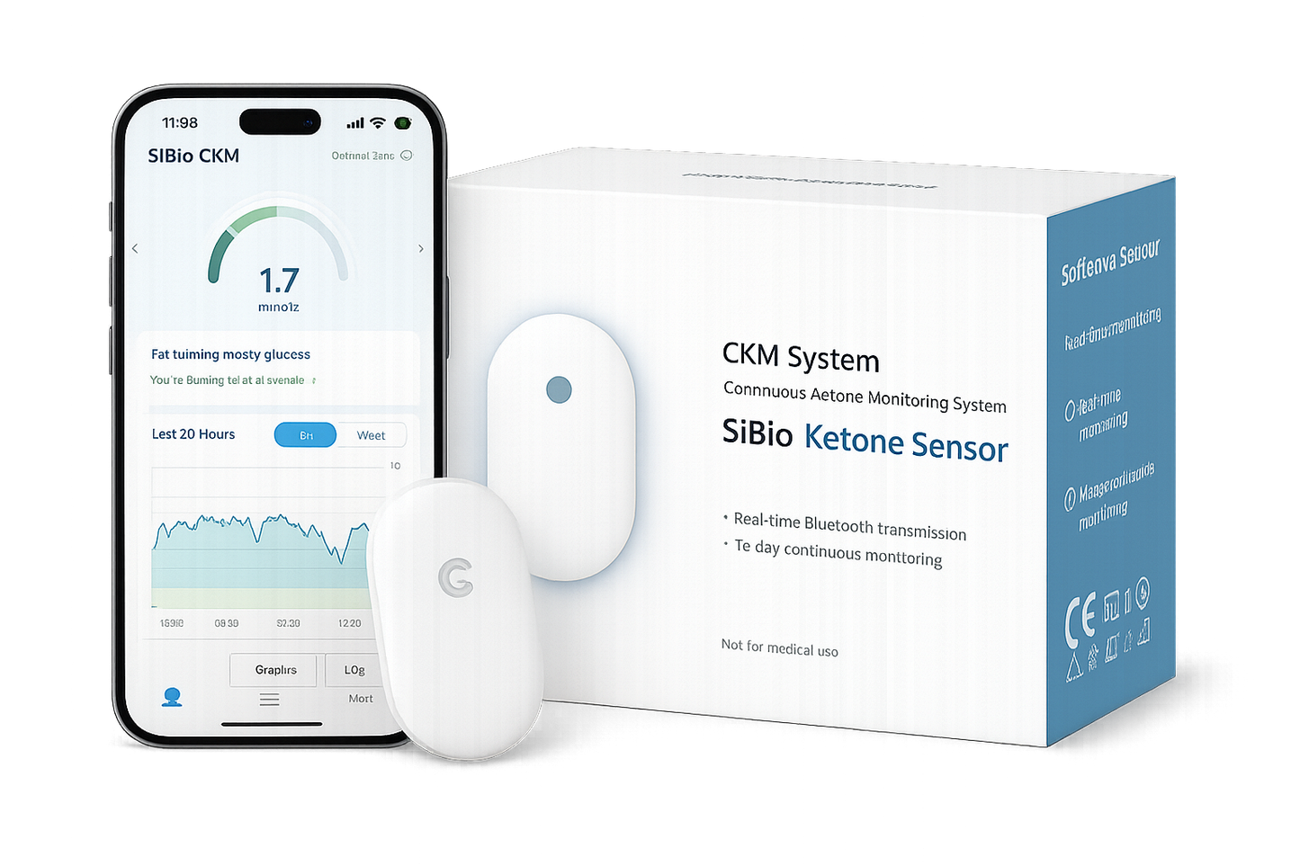 KS1 Continuous Ketone Monitor (CKM)