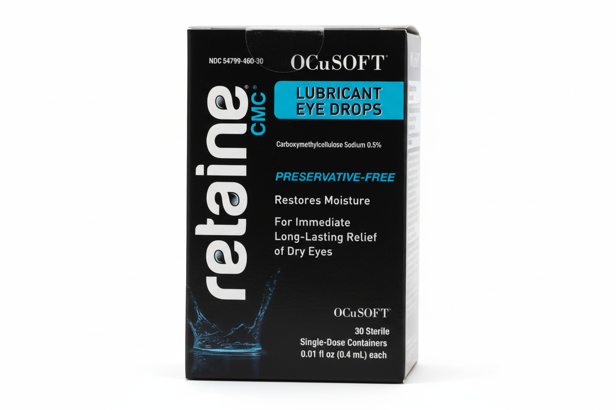 OCuSOFT Retaine CMC Preservative-Free Eye Drops