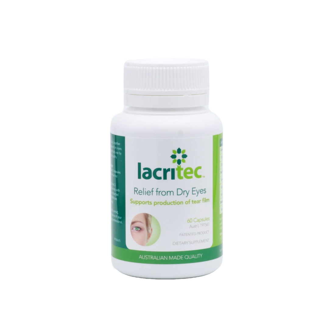 Lacritec omega-3 supplement for dry eye