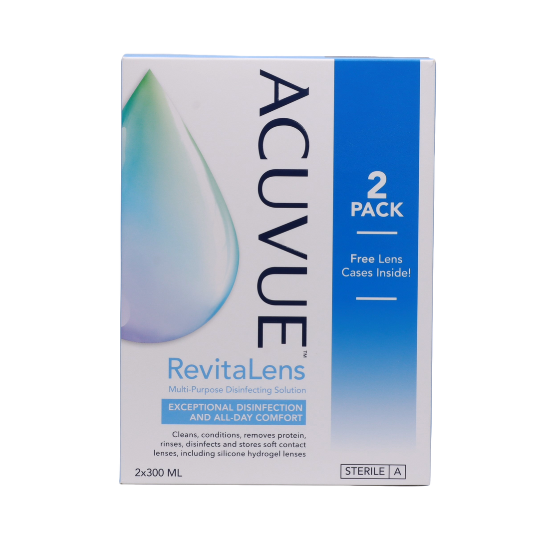 Acuvue RevitaLens contact lens solution
