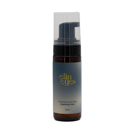 Elin Eyes lid and lash cleansing foam for lid hygiene