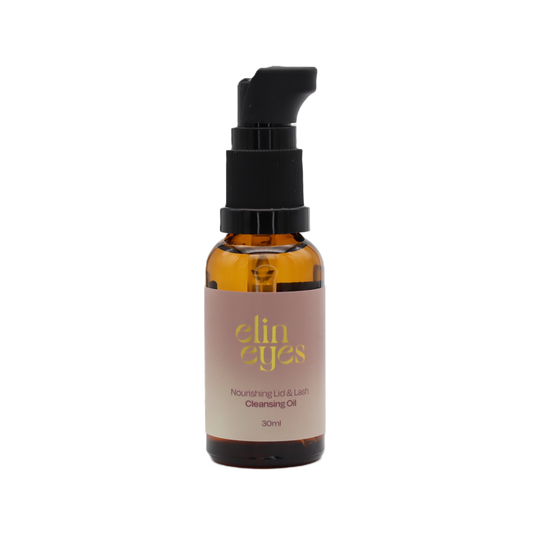 Elin Eyes lid and lash cleansing oil for eye makeup removal