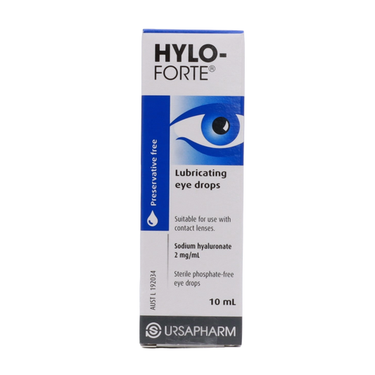 Hylo-Forte preservative-free dry eye drops