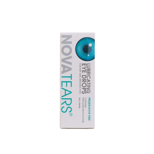 NovaTears eye drops for evaporative dry eye and MGD