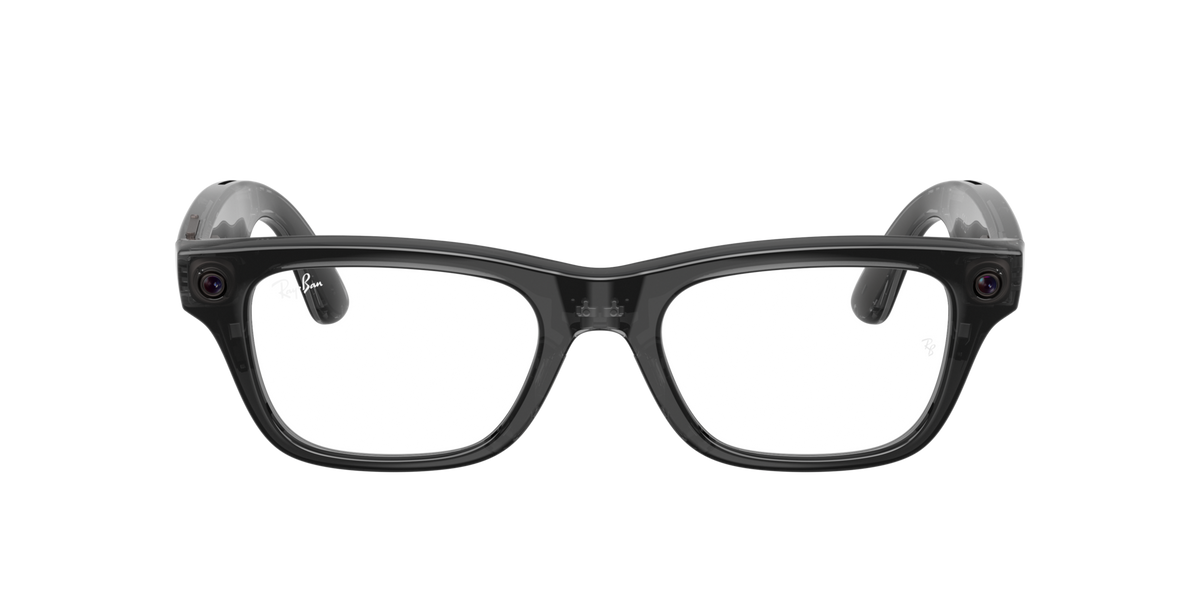 Ray-Ban Meta Blayzer Optics Transparent Black 0RW7001 8526 — front