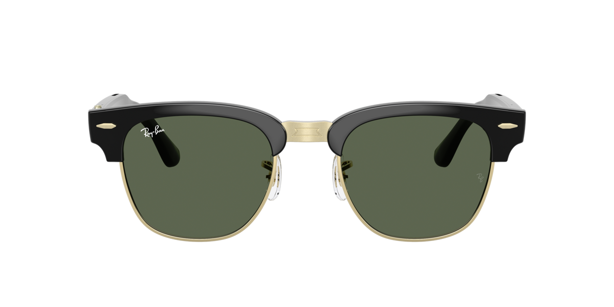 Ray-Ban Meta Clubmaster (Gen 3) Black / G15 Green 0RW7004 601/71 — front