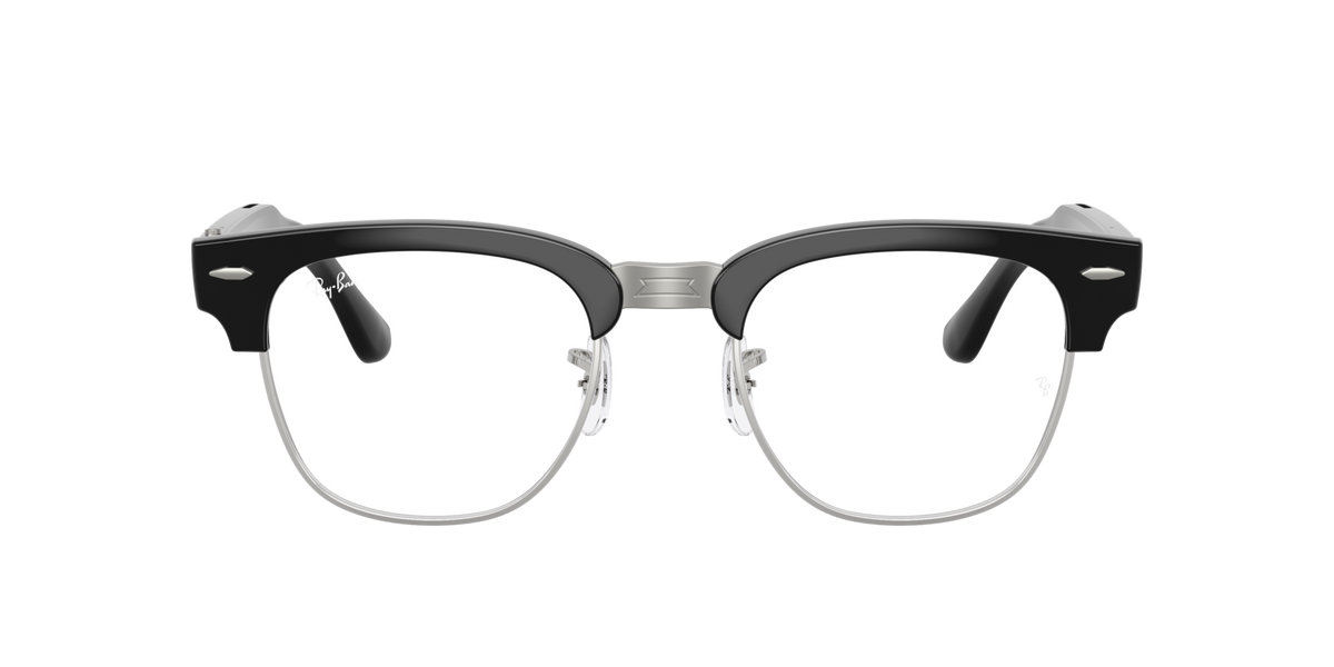 Ray-Ban Meta Clubmaster (Gen 3) Black / Clear 0RW7004 601/SB — front