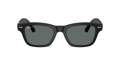 Ray-Ban Meta Burbank (Gen 3) Solid Black / Dark Grey Polarised 0RW7005 601S81 — front