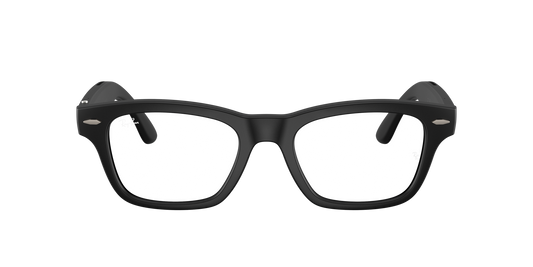 Ray-Ban Meta Burbank (Gen 3) Solid Black / Clear 0RW7005 601SSB — front