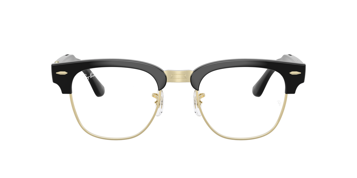 Ray-Ban Meta Clubmaster Optical (Gen 3) Black / Gold 0RW7004V 5784 — front
