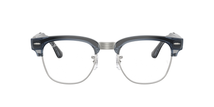 Ray-Ban Meta Clubmaster Optical (Gen 3) Transparent Sky Blue 0RW7004V 8547 — front