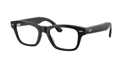 Ray-Ban Meta Burbank (Gen 3) Black / Transitions Grey 0RW7005 601/1Z — angled