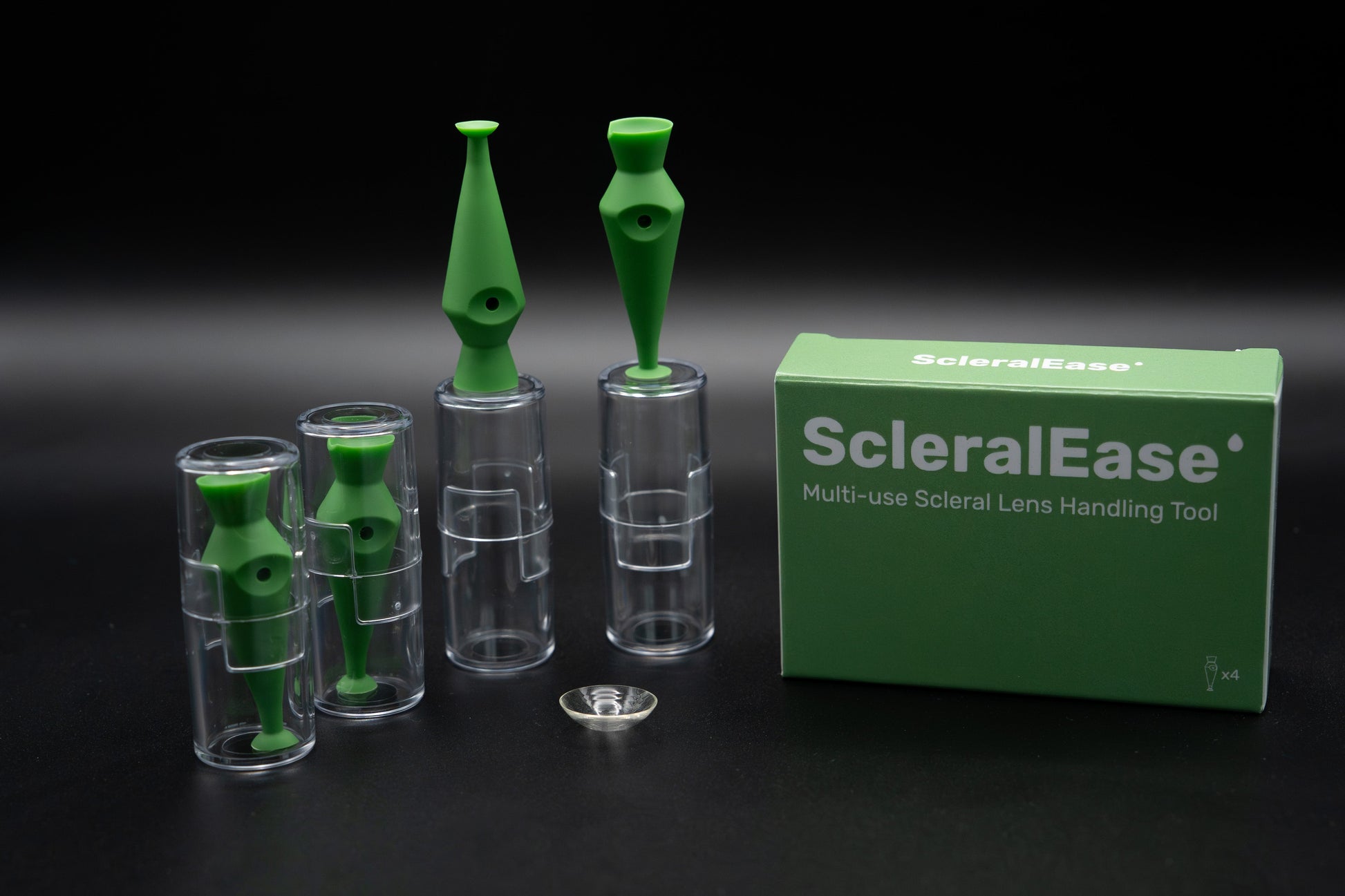 ScleralEase scleral contact lens insertion and removal device