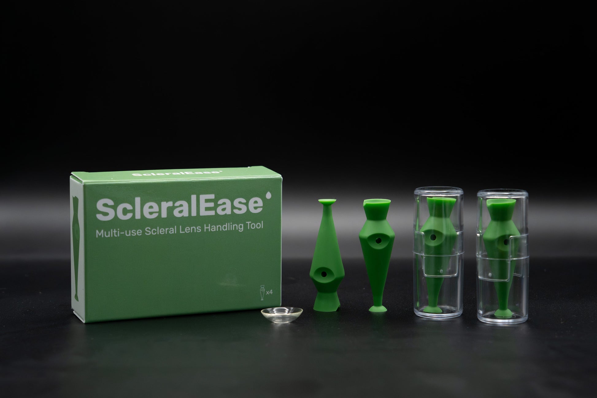 ScleralEase scleral lens applicator and remover tool