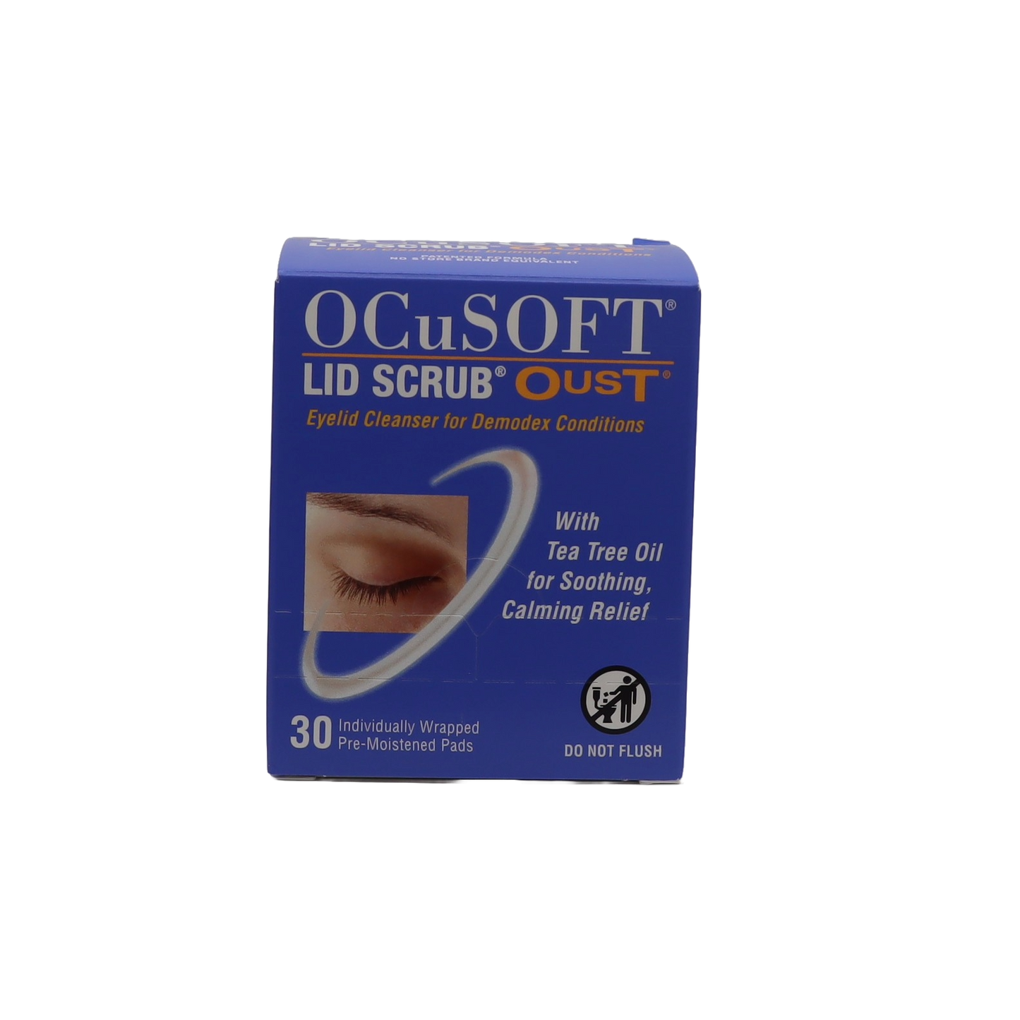 OCuSOFT Lid Scrub -OUST - Pre-moistened pads (30)