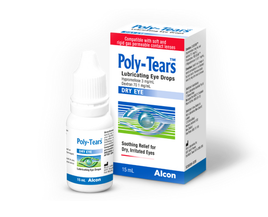 Polytears Lubricating Eye Drops