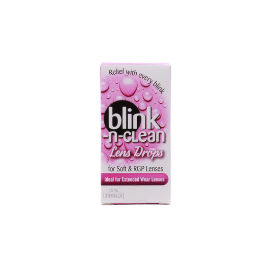 Blink-n-Clean Lens Drops (Pink)