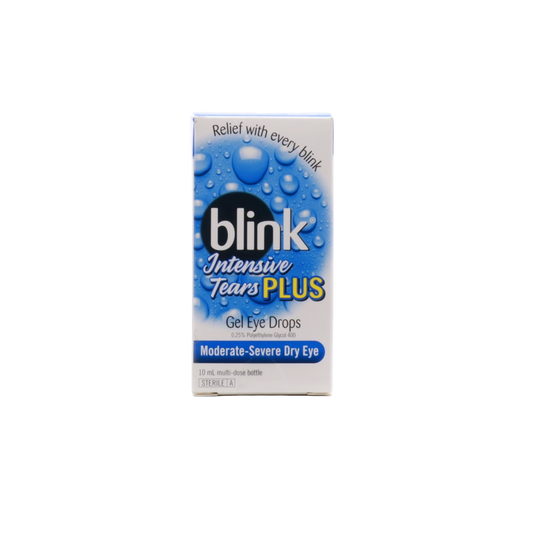 Blink Intensive Tears Plus Gel Eye Drops (Blue)
