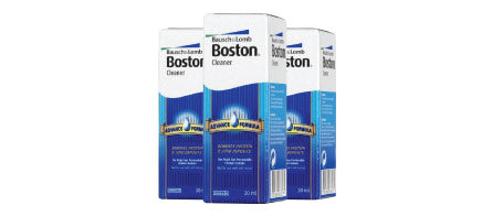 Bausch + Lomb Boston Advance Cleaner 30ml — daily surface cleaner for RGP, ortho-k and scleral contact lenses