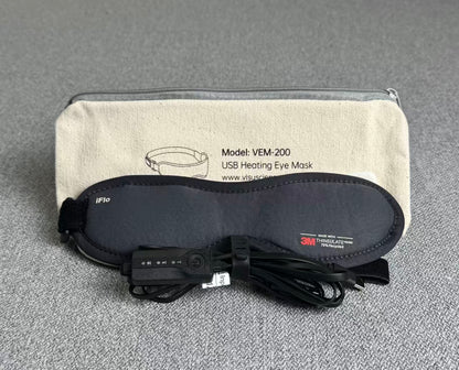 iFlo eye mask with reusable cotton storage bag