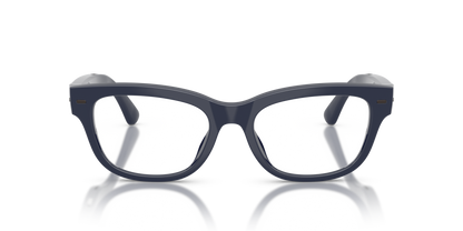 Nuance Audio Plus Upturn 52 hearing glasses in deep blue, front view