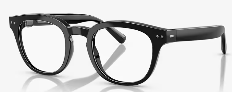 Nuance Audio Glasses - Panthos 48 (Shiny Black)