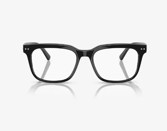 Nuance Audio Glasses - Square 54 (Shiny Black)