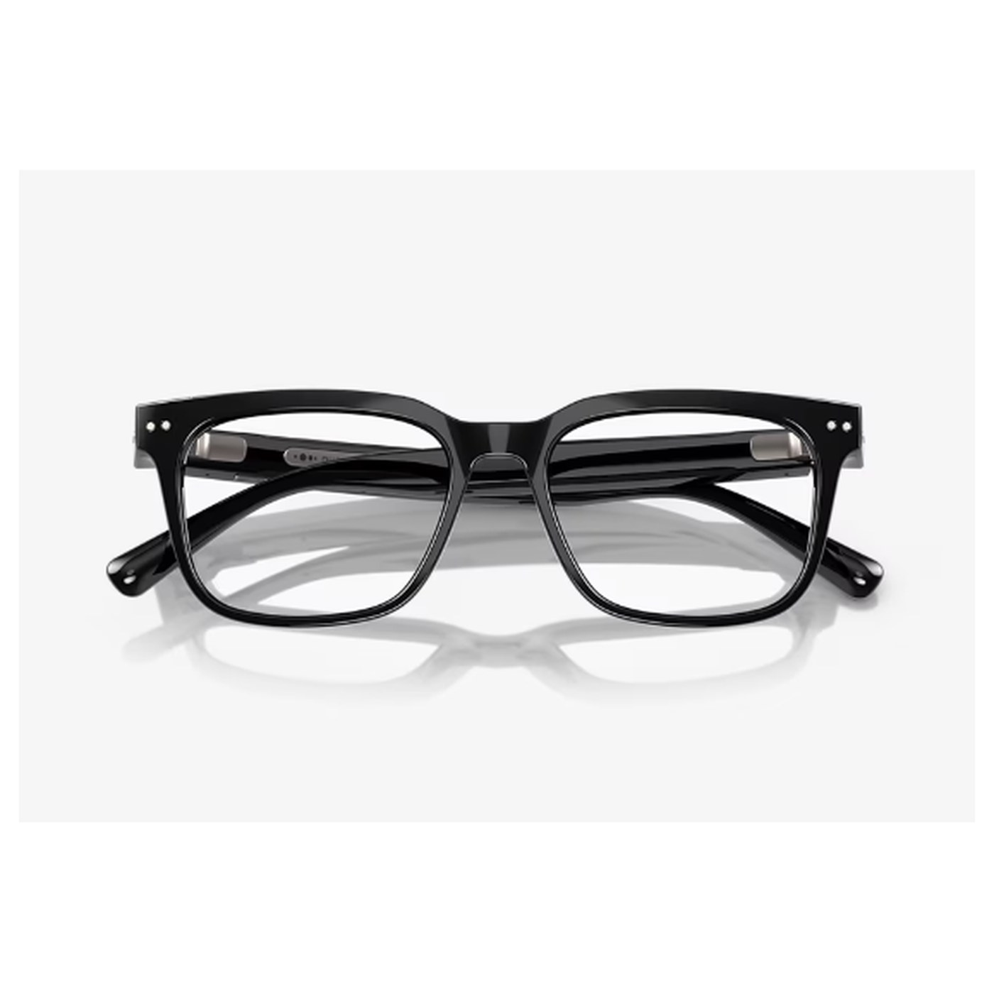 Nuance Audio Glasses - Square 54 (Shiny Black)