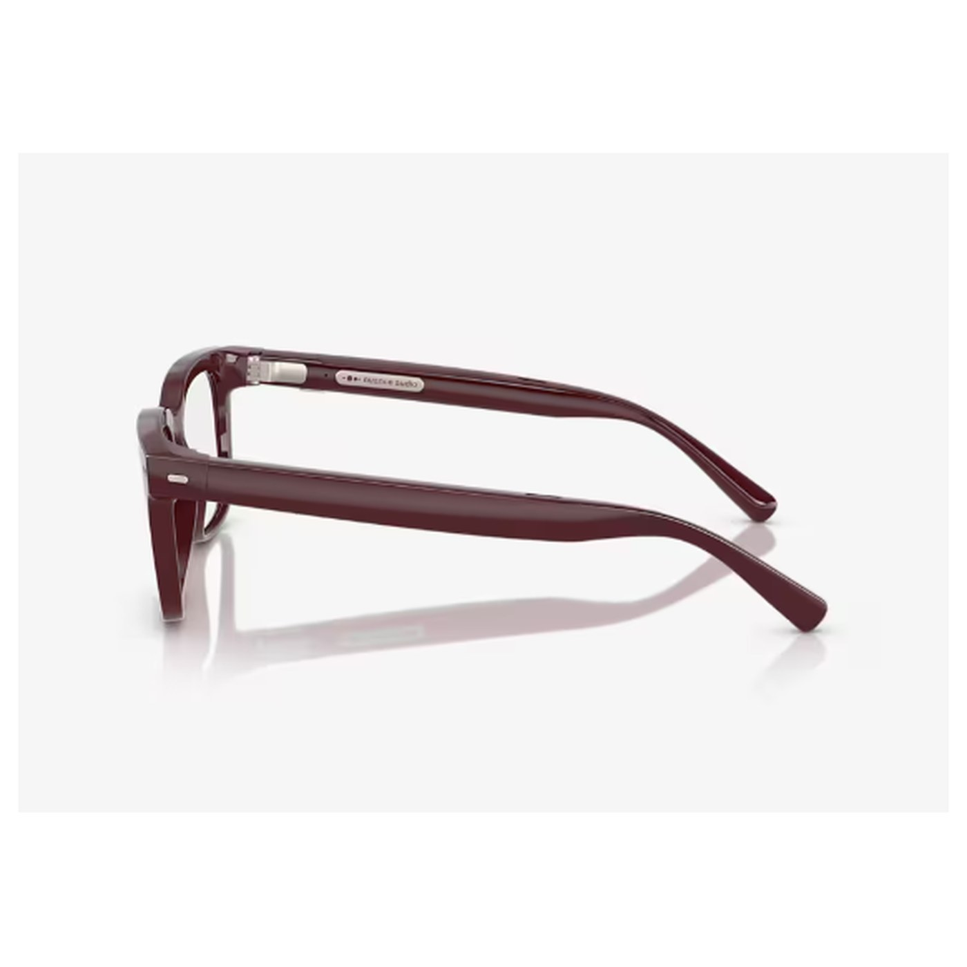 Nuance Audio Glasses - Square 54 (Burgundy)