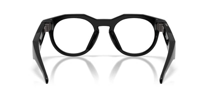Oakley Meta HSTN Polished Black / Clear to Amethyst Transitions — back