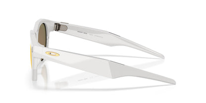 Oakley Meta HSTN Polished Warm Grey / Prizm Ruby — side