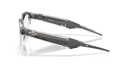 Oakley Meta HSTN Polished Clear / Clear to Grey Transitions — side