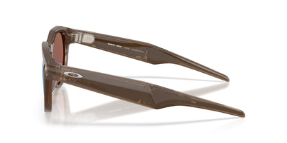 Oakley Meta HSTN Polished Brown Smoke / Prizm Deep Water Polarized — side