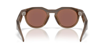 Oakley Meta HSTN Polished Brown Smoke / Prizm Deep Water Polarized — back