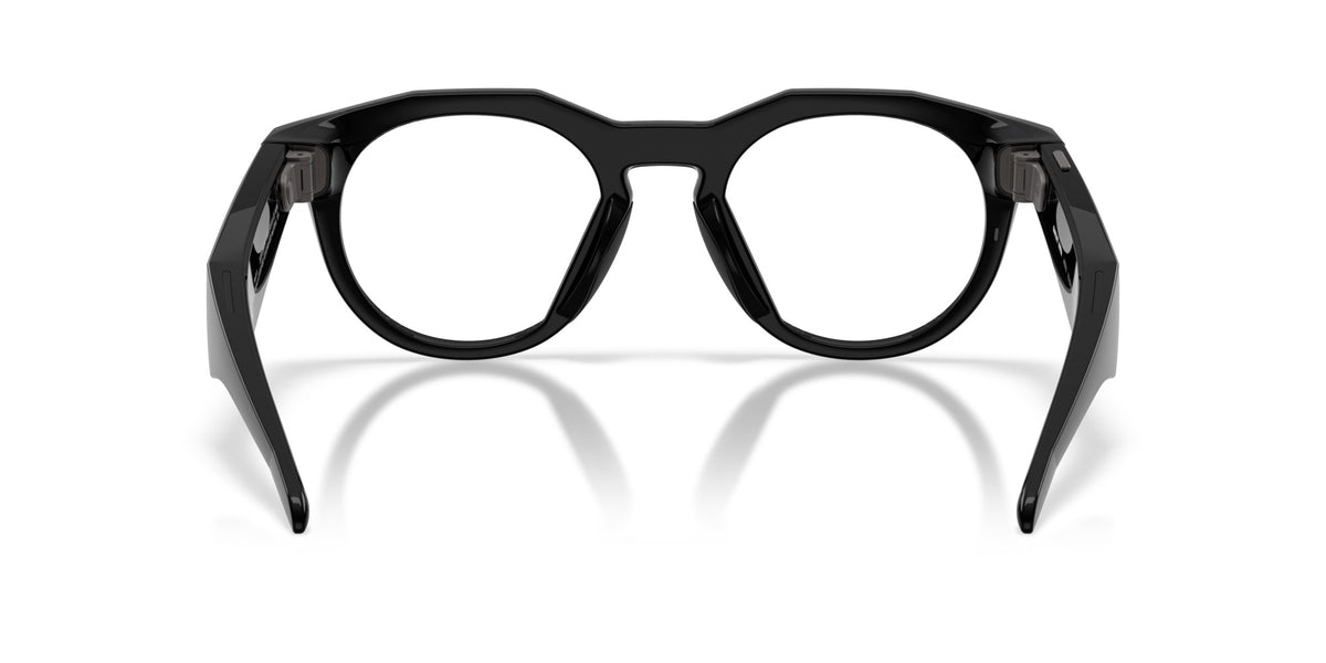 Oakley Meta HSTN Polished Black / Clear — back