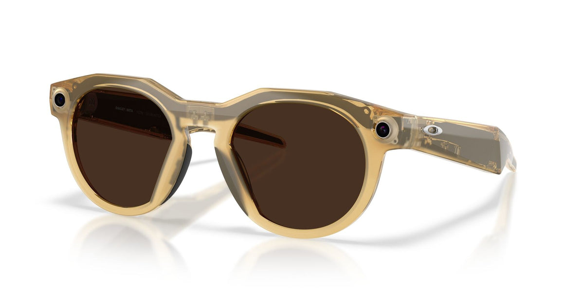 Oakley Meta HSTN Light Curry / Transitions Brown — lenses activated