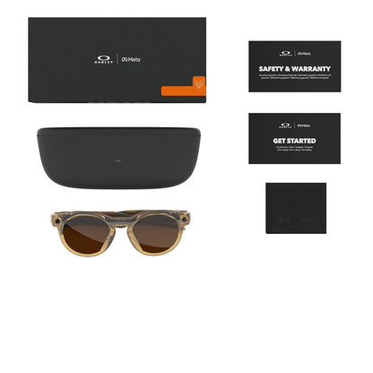 Oakley Meta HSTN Light Curry / Transitions Brown — lifestyle