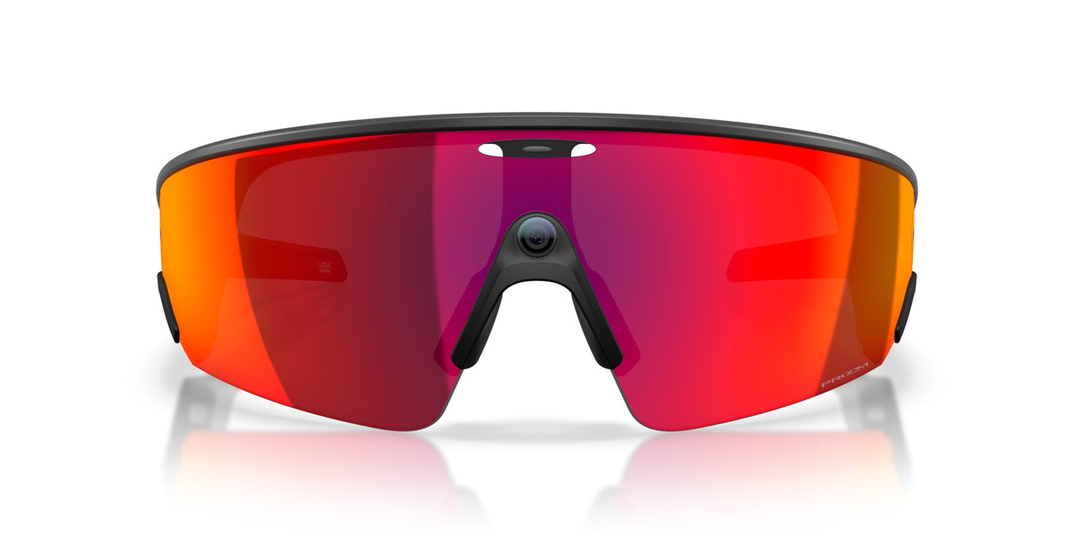 Oakley Meta Vanguard Matte Black / Prizm Road — front
