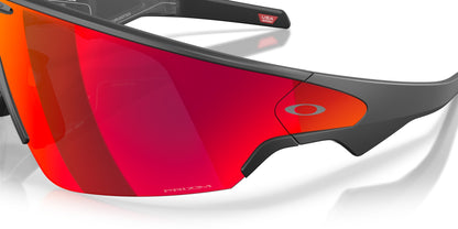 Oakley Meta Vanguard Matte Black / Prizm Road — angled