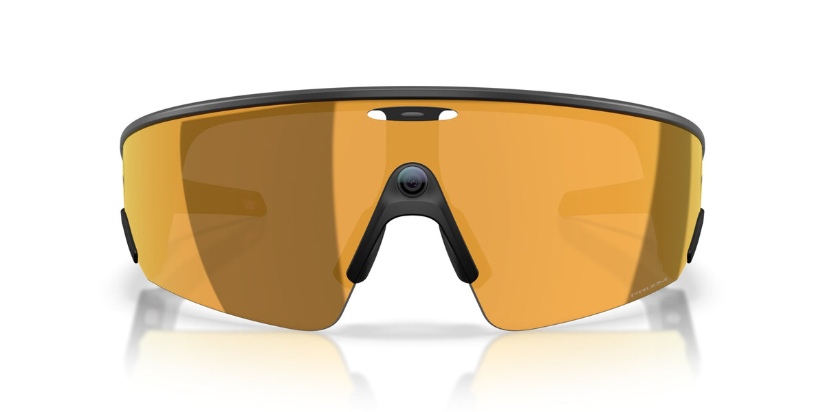 Oakley Meta Vanguard Matte Black / Prizm 24K — front
