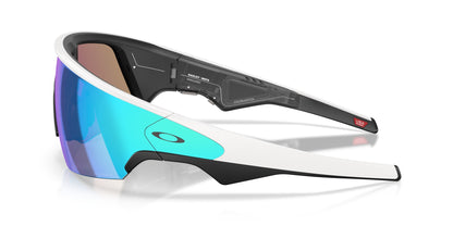 Oakley Meta Vanguard Matte White / Prizm Sapphire — side
