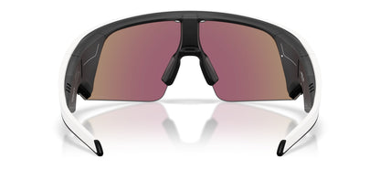 Oakley Meta Vanguard Matte White / Prizm Sapphire — back