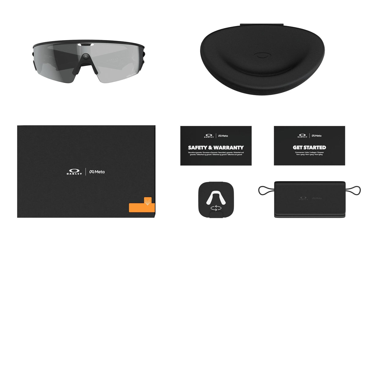 Oakley Meta Vanguard Black / Prizm Black — lifestyle