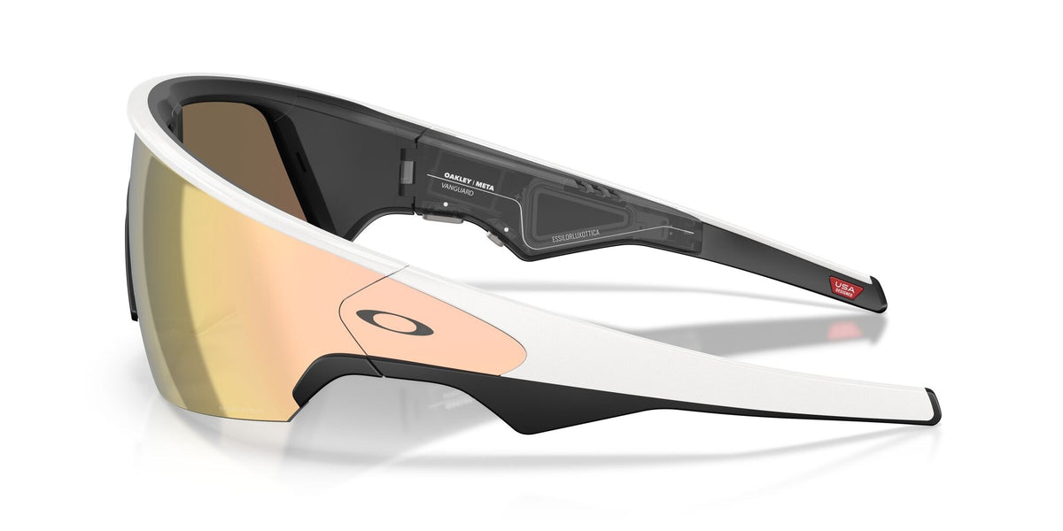 Oakley Meta Vanguard White / Prizm Rose Gold — side