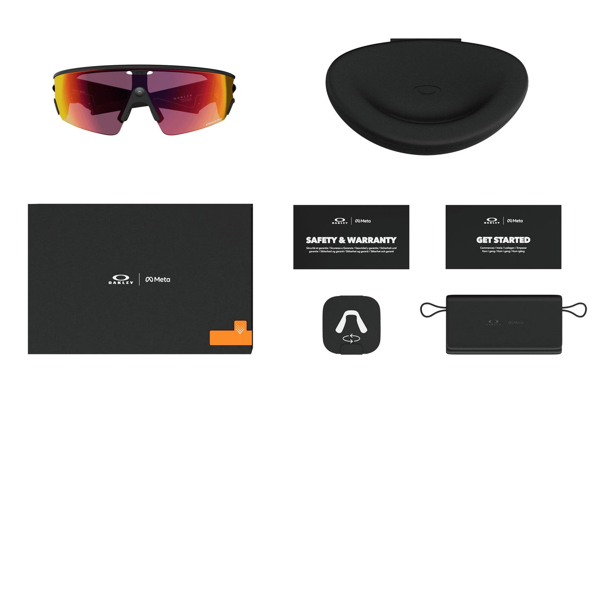 Oakley Meta Vanguard Black / Prizm Transitions Ember — lifestyle