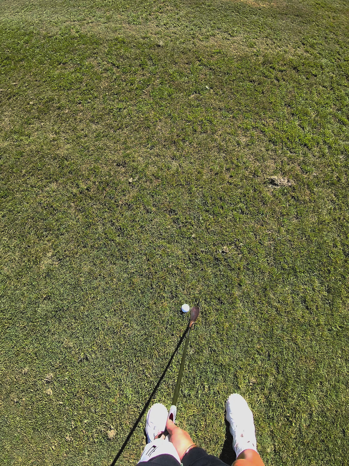 Oakley Meta Vanguard — golf POV with Meta AI
