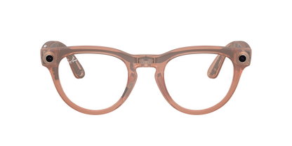 Ray-Ban Meta Headliner Gen 2 Peach, Clear to Grey (Transitions) lenses, 0RW4013 68901Z (front)