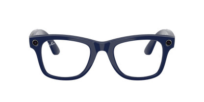 Ray-Ban Meta Wayfarer Gen 2 Shiny Cosmic Blue, Clear to Sapphire (Transitions) lenses, 0RW4012 6628MF (front)