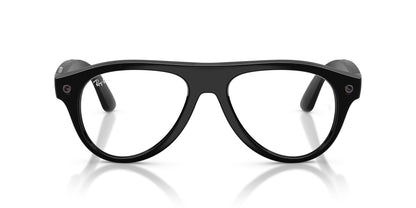 Ray-Ban Meta Aviator (Gen 3) Shiny Black / Transitions Graphite Green — front
